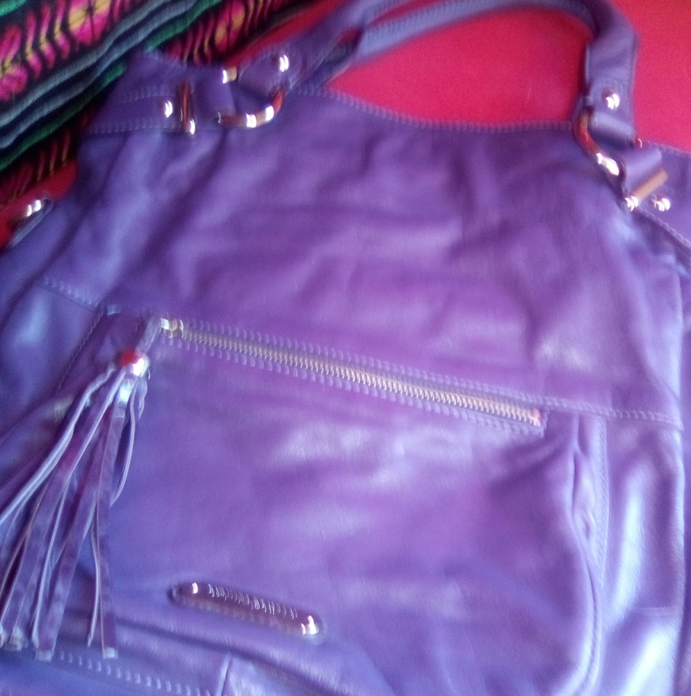 Cynthia Rowley purple handbag